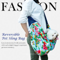 Pet Sling Bag Reversible Fashion Puppy Dog Cat Bag